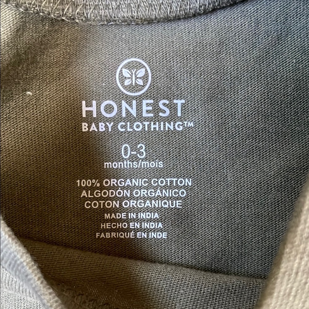 The Honest Company 100% Organic Cotton Short Sleeve Tees - 9 shirts! - Picture 11 of 11
